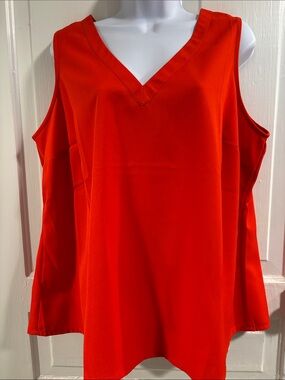 Capsule Women’s V-Neck Cold-Shoulder Top Size 16